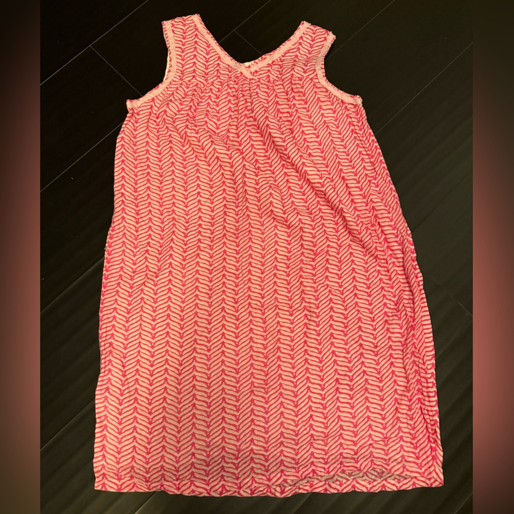 Vineyard vines girls XL Chevron Dress Euc